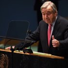 Fotografía del secretario general de la ONU, António Guterres.