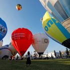 Imagen de archivo de un festival globos aerostáticos en Igualada (Barcelona).