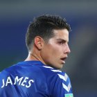 James, tras varios días sin entrenar por su viaje, espera poder debutar pronto.