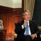 El presidente de la República, Guillermo Lasso, en cadena nacional, presentó la propuesta legal en materia económica.