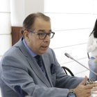 Marcelo Reinoso de Coca Codo Sinclair acudió a la comisión de fiscalización presidida por el asambleísta Fernando Villavicencio.