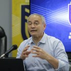 Héctor Baldassi fue presentado ayer como asesor de la Comisión Nacional de Arbitraje.