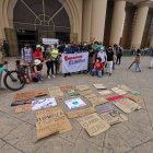 Movimientos pidieron por el planeta en otro Viernes por el Futuro.
