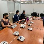 El pleno de la Comisión de Fiscalización sesionó de manera semipresencial.