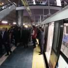 Operación. El sistema subterráneo de transporte permanece inconcluso.