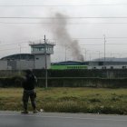 Ráfagas de tiros en la cárcel de Guayaquil.