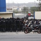 Operativo en conjunto desarrollado la mañana de este sábado en la cárcel regional