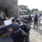A la penitenciaría llegó un camión que transportó cajas que en su interior tenía comida para internos de este centro de reclusión.