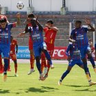 Olmedo sorprendió con el gol inicial, pero después fue superado ampliamente por Aucas.