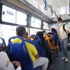Ocupación. Los buses operarán en su capacidad máxima.