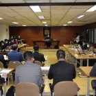 Diligencia. La audiencia de formulación de cargos por el caso de los Dhruv se realizó en la Corte.