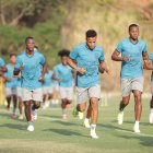 La Tricolor entrenó en la cancha alterna del Monumental previo al duelo ante Bolivia.
