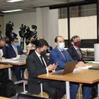 Diligencia. La audiencia se instaló pasadas las 08:00 en la Corte Nacional