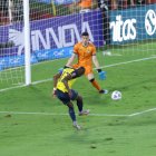 Enner Valencia ha convertido dos de los tres goles de este primer tiempo.