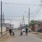 Esmeraldas. El Cuartel policial de San Lorenzo, en la frontera norte, fue atacado este sábado 8 de octubre de 2021.