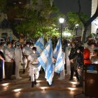 El evento inició cerca las 05:00 en la Plaza de la Administración.