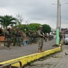 FF.AA. Desde el 9 de octubre de 2021 se reforzó la seguridad en San Lorenzo, cantón en el norte de Esmeraldas.