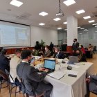 Una de las reuniones de la Comisión de Seguridad.