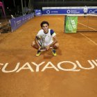 Juan Cerúndulo es uno de los favoritos del Challenger de Guayaquil tras haber conseguido ya el tpitulo.