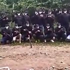 Encapuchados. Una veintena de hombres amenaza con eliminar a miembros de al menos cinco bandas.