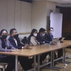 Diligencia. En la Corte Nacional de Justicia se anunció la resolución en el caso de la exlegisladora.