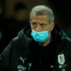 Fotografía de archivo de Óscar Washington Tabárez director técnico de Uruguay.