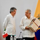 El presidente Lasso visitó a su similar de México, Andrés Manuel López Obrador, en agosto de 2021.