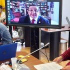 Constitucionalista. Alfonso Zambrano Pasquel, abogado de Rafael Correa en el Caso Sobornos, fue llamado a la comisión en calidad de experto.