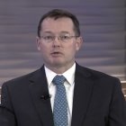 El director interino del Departamento del Hemisferio Occidental del FMI, Nigel Chalk, en una conferencia de este 21 de octubre de 2021.