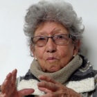 Eudoxia Estrella en una de las conversaciones para Gráficos Nacionales.