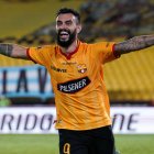 El goleador uruguayo Gonzalo Mastriani de Barcelona, en una fotografía de archivo.