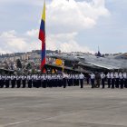 Acto. Ceremonia militar por el aniversario de la FAE.