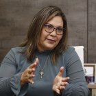 Rectora de la Escuela Superior Politécnica del Litoral (Espol) desde 2017, ingeniera mecánica, posee un Ph.D. en Ciencia e Ingeniería de Cerámicos, labora en la institución desde 2000, ha formado parte del directorio del Consejo de Educación Superior (CES) en dos ocasiones, como presidenta temporal y como vocal designada