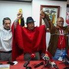 El presidente de la Confederación de Nacionalidades Indígenas de Ecuador, Leonidas Iza dijo que mantendría el paro