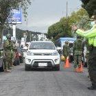 Policías realizaron operativos en la capital.