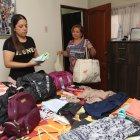 Preparativos. Lissette Maridueña y su mamá alistaban maletas. Viajaban tras una para de casi dos años.