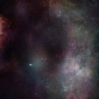 Las observaciones realizadas con el Atacama Large Millimeter/submillimeter Array (ALMA) han permitido detectar moléculas de agua y monóxido de carbono en la galaxia más grande de las dos.