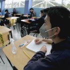 Enseñanza. Las clases presenciales permiten a los alumnos una mejor interacción con sus profesores.