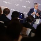 El presidente de la República, Guillermo Lasso, participó en el Foro ABC España-Ecuador. Pensar el siglo XXI.