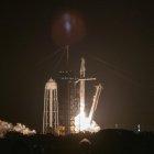 La misión SpaceX Crew-2 despega desde el Centro Espacial Kennedy de la NASA en Florida (EE.UU.), en una fotografía de archivo.