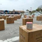 Según detalla un comunicado de la autoridad aduanera, la requisa fue el resultado del allanamiento de 16 bodegas en la población de Daule.