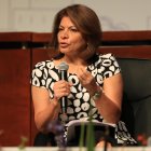 La expresidenta de Costa Rica Laura Chinchilla, en una fotografía de archivo.