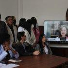 Quito. Los miembros del partido de la Revolución Ciudadana rechazaron la apertura de un expediente en la Fiscalía