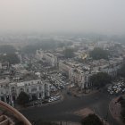 Contaminación en Nueva Delhi.