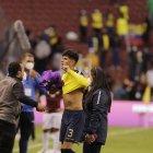 Piero Hincapié anotó el único gol del partido entre Ecuador y Venezuela. Además, su rendimiento en defensa fue óptimo