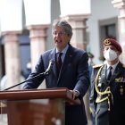 El presidente Lasso se pronunció a través de un corto escrito que publicó en sus redes sociales.