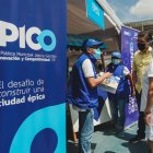 Trabajadores de Épico, una empresa pública creada en esta administración.