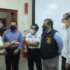 Tarea. Autoridades del Municipio de Guayaquil organizan el simulacro.