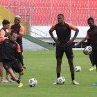 El equipo oriental se enfocó en los trabajos con pelota quieta, de cada al partido ante Macará.