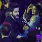 Camilo dedicó el premio a mejor álbum vocal pop a su hijo Índigo, “para que cuando nazca se sienta orgulloso u orgullosa de su papá”.